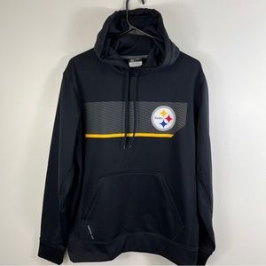 Pittsburgh Steelers NFL Pullover Hoodie Sweatshirt Adult Sz Small Nike